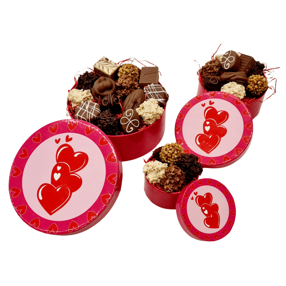 surtido de bombones artesanales