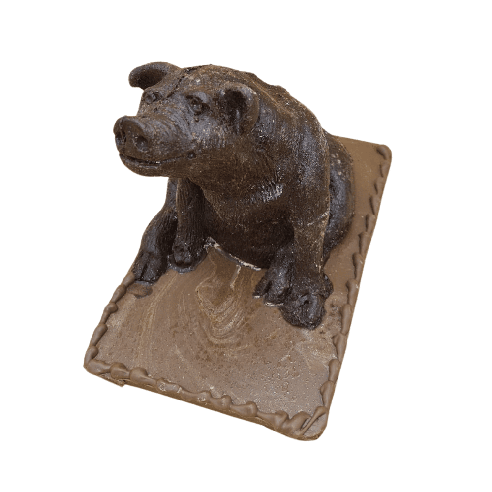 HOMENAJE DE CHOCOLATE MONUMENTO AL GOCHU