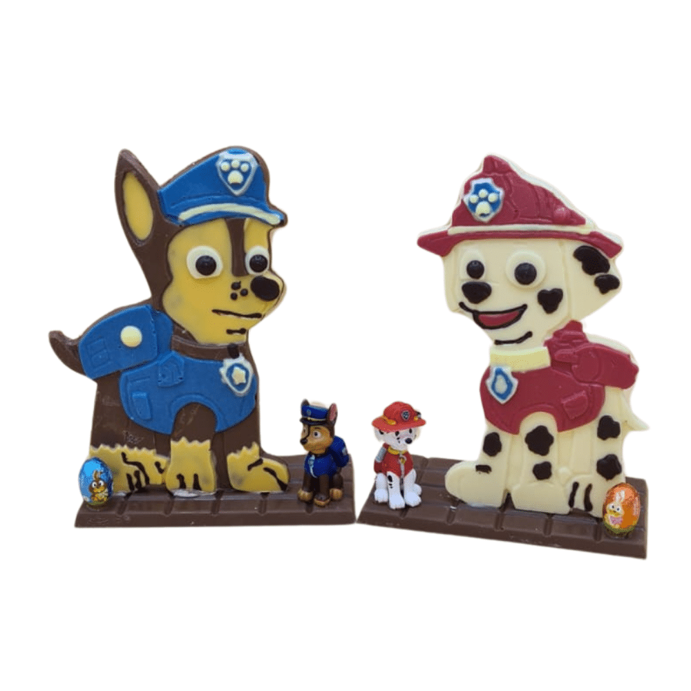 FIGURAS DE CHOCOLATE DE PERSONAJES